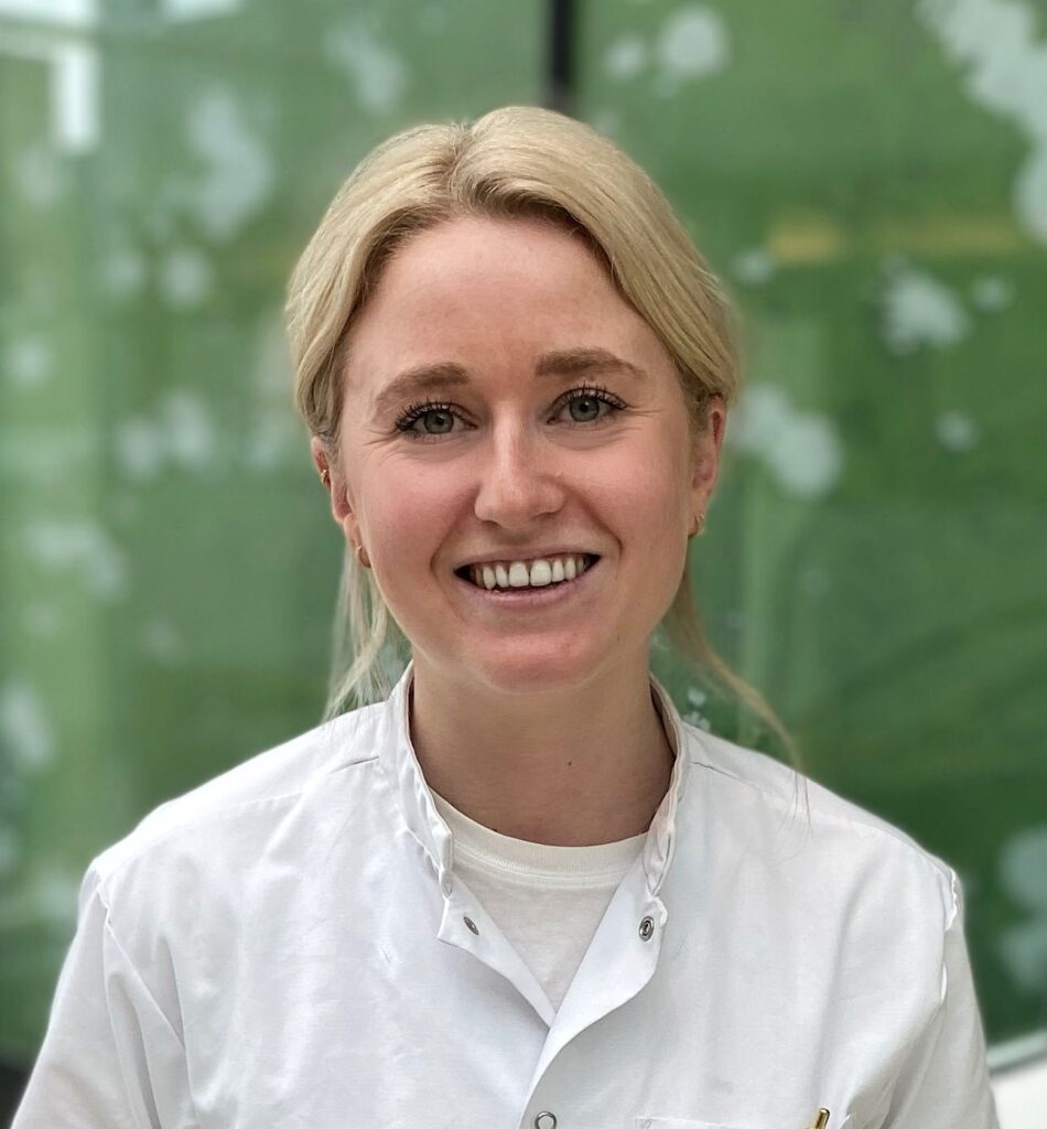 Afbeelding van de tandartsassistente